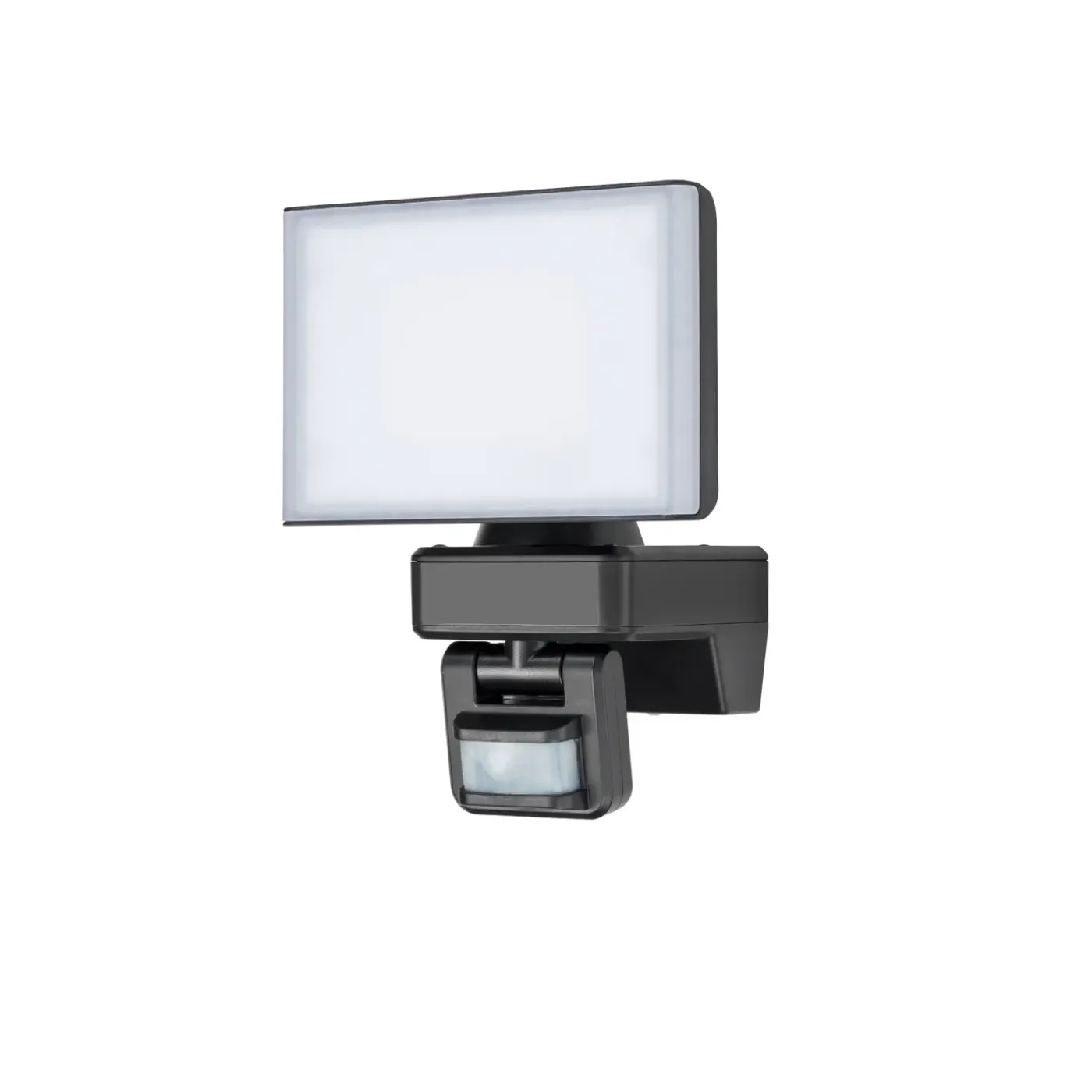 Sencys Breedstraler - Zwart - 20W - 2100lm - IP54 - met Bewegingssensor