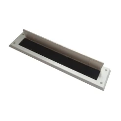 Sencys Brievenbusplaat - ABS - Wit - 8x2x36cm