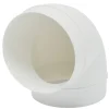 Sencys buis Ø125mm Bocht 90° kunststof