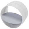 Sencys buis Ø125mm Verbinder met terugslagklep kunststof