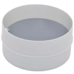 Sencys buis Ø100mm Verbinder met Terugslagklep kunststof