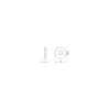 Sencys Carrosseriering - Gegalvaniseerd staal - M8 - 20 stuks
