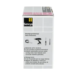 Sencys Deurkruk op Rozet Highline - Roestvrij Staal - Metaal Geborsteld - Sleutelgat - 140 mm