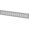 Sencys deurrooster 50x8cm aluminium geanodiseerd