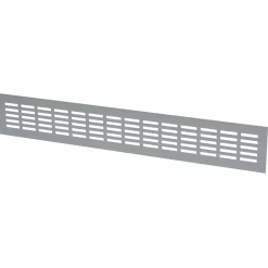 Sencys deurrooster 50x8cm aluminium geanodiseerd