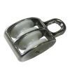 Sencys Dubbele Katrolblok met oog – Gegalvaniseerd staal – 8mm