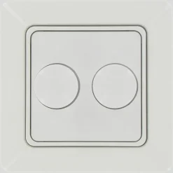Sencys Duodimmer Ottawa - Arctic Wit - Inbouwmontage - 2x5-40W
