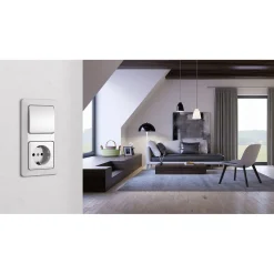 Sencys Duodimmer Ottawa - Arctic Wit - Inbouwmontage - 2x5-40W
