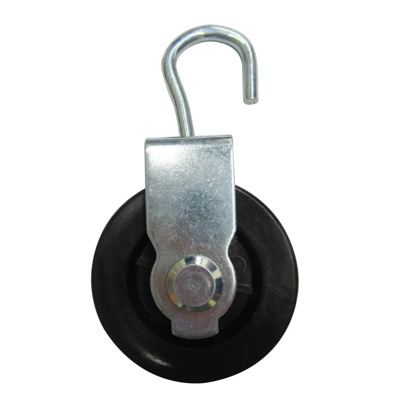 Sencys Enkele Katrol met Haak – Gegalvaniseerd Staal – 8mm