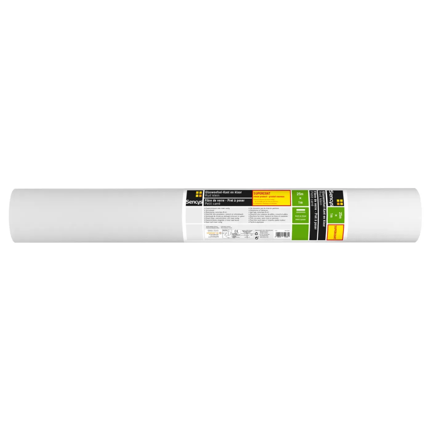 Sencys glasweefsel supercoat ruit klein 25m 155gram