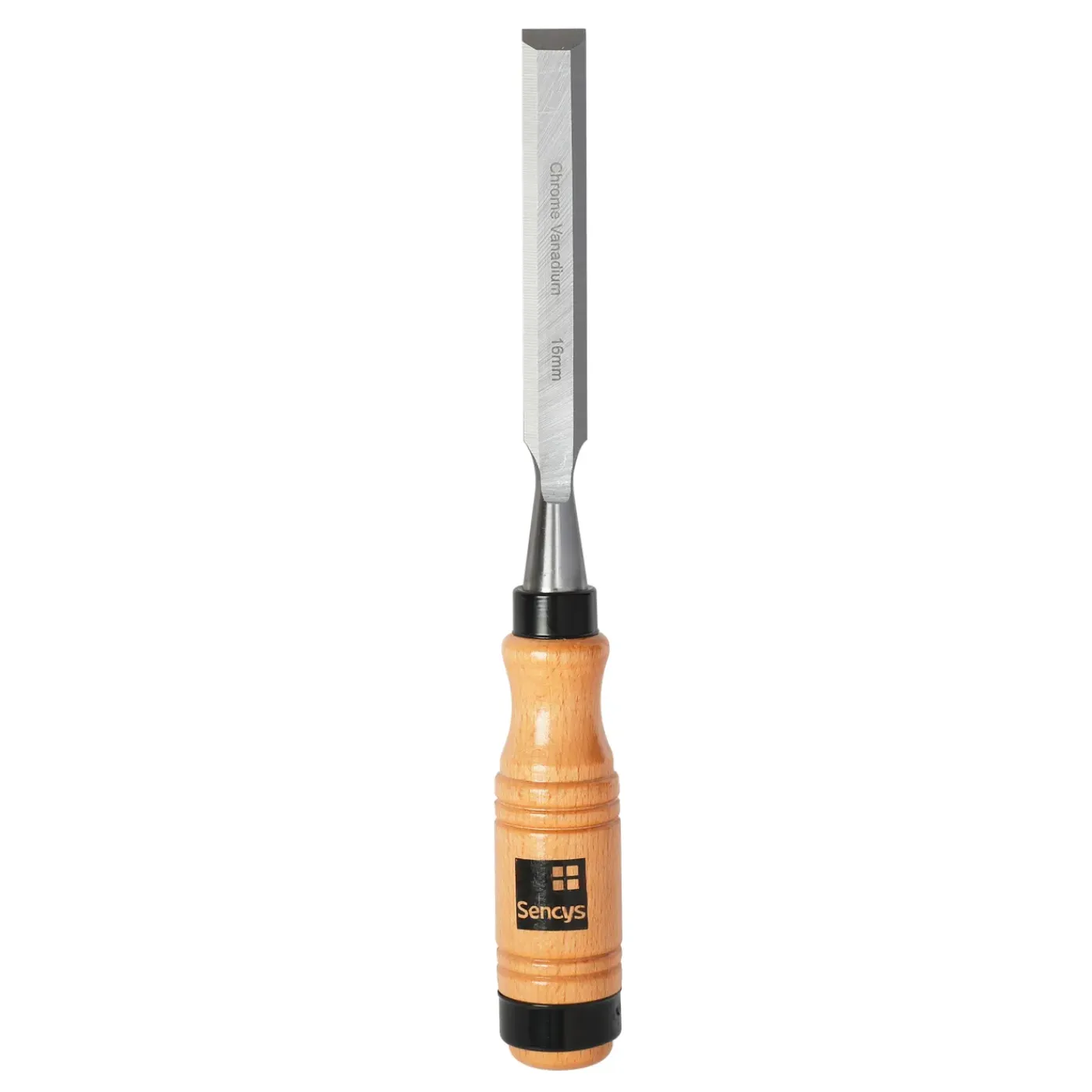 Sencys houtbeitel met houten handvat 16mm
