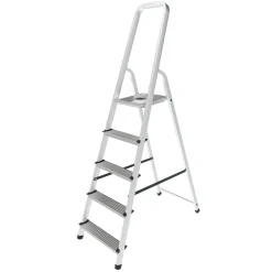 Sencys - huishoudtrap - aluminium - 5-treden – max. 150kg