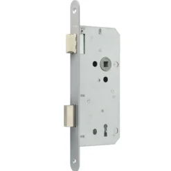 Sencys Insteekslot Deurslot Slot Voor Binnendeur M210 - Grijs Staal - 90x50mm