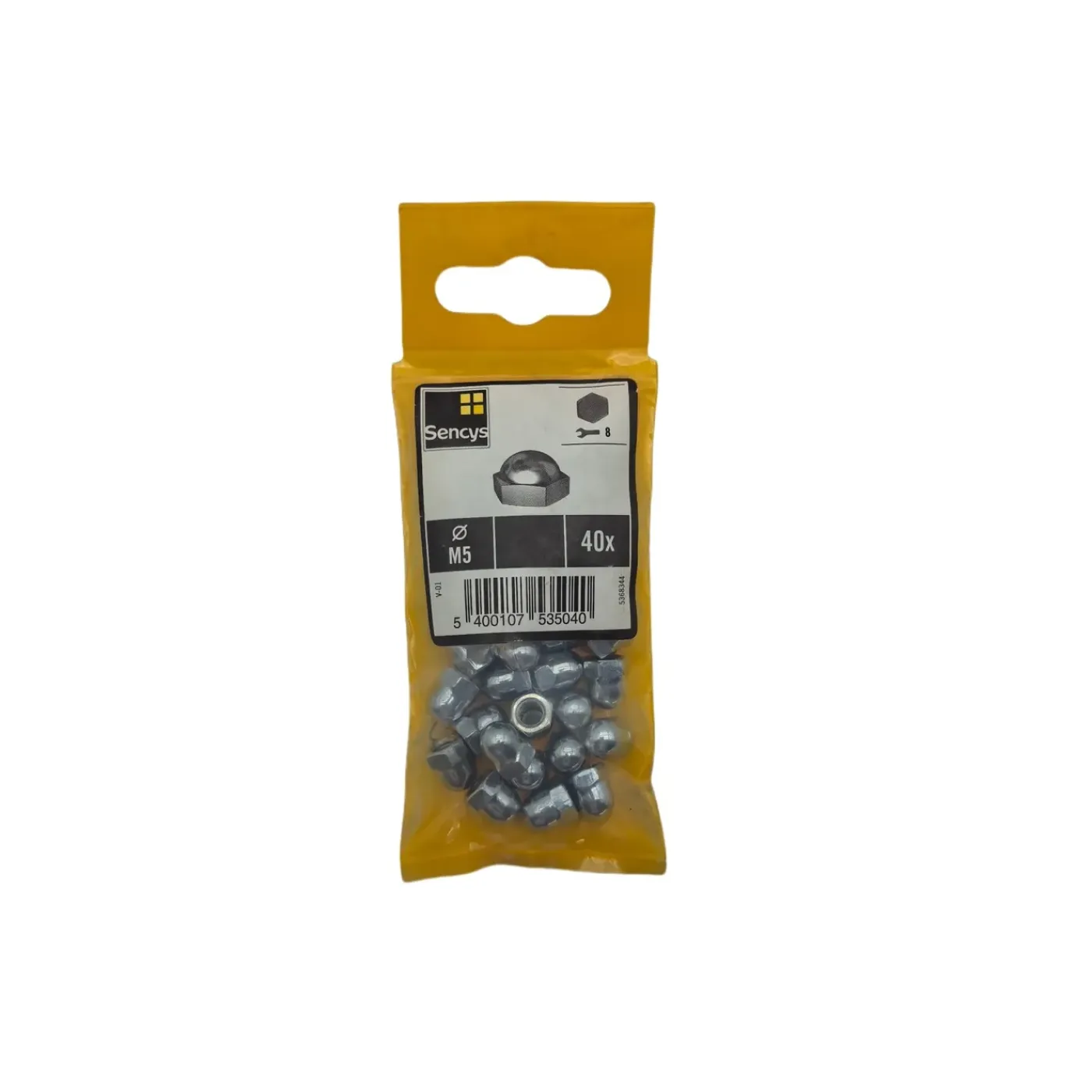 Sencys Kapmoer - M5 - Verzinkt - 40 stuks