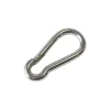 Sencys karabijnhaak - RVS - 8x80mm