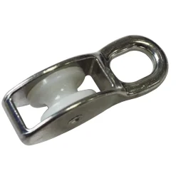 Sencys Katrolblok Enkel met oog – Gegalvaniseerd staal – 6mm