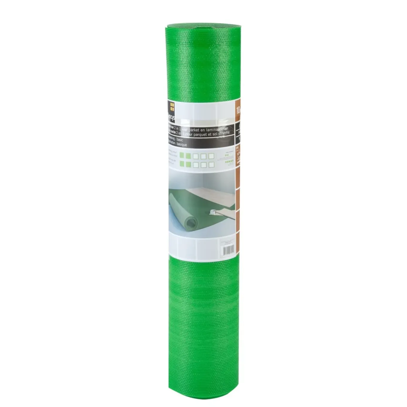 Sencys - laminaat ondervloer - 2-in-1 - dikte 3mm - 8 dB - 10m²