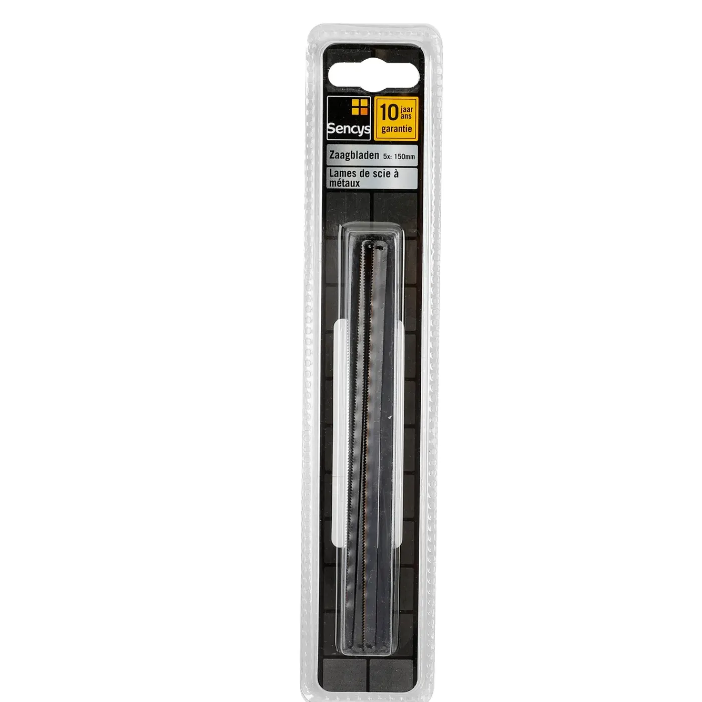 Sencys Metaalzaagblad - 150mm - 24TPI - Bi-metaal - 5 stuks