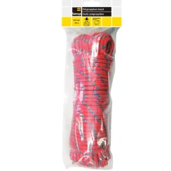 Sencys Multifunctioneel touw - Gedraaid polypropyleen - Weersbestendig - 6mm x 20m - Assorti