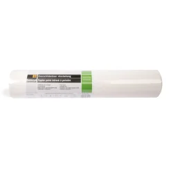 Sencys Overschilderbaar Vliesbehang Textuur - Wit - 10,05m x 52cm