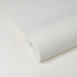 Sencys Overschilderbaar Vliesbehang Linnen - Wit - 10,05 m x 52 cm