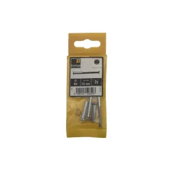 Sencys patentbout M4x55mm per 2 vernikkeld