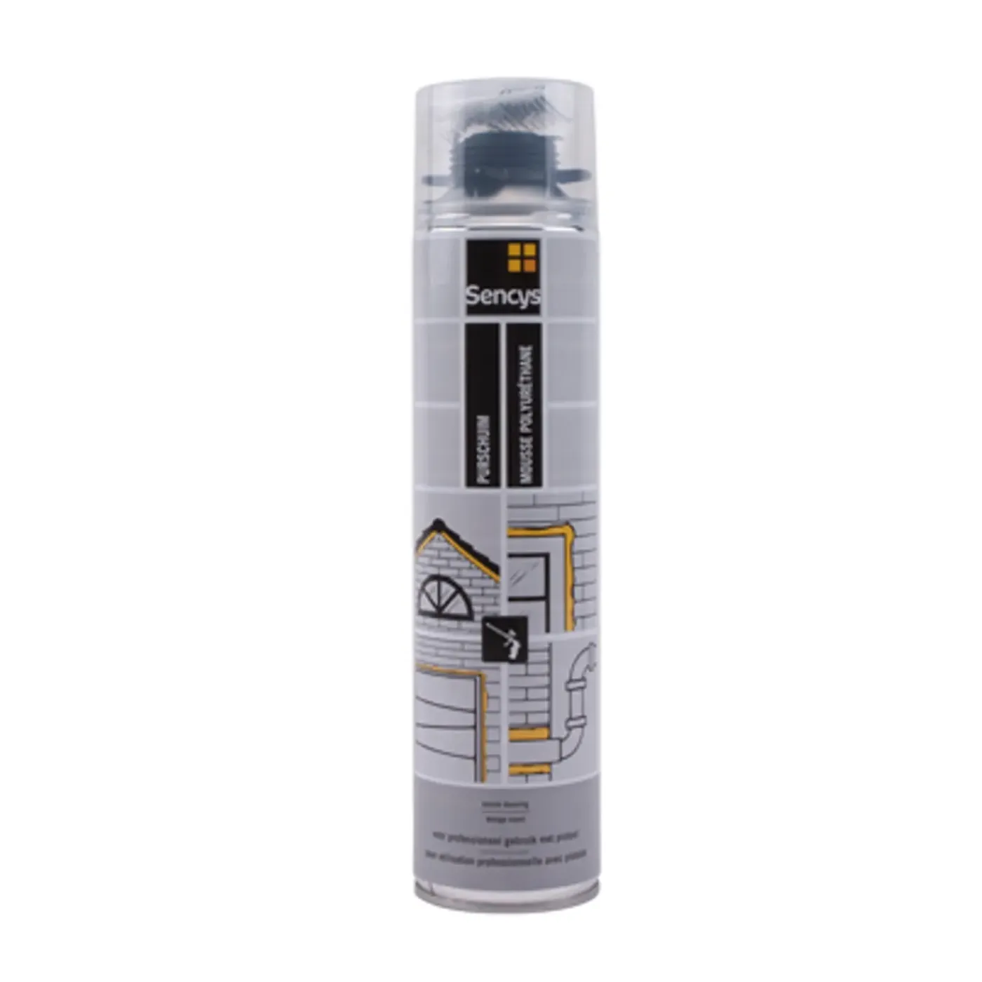 Sencys pistoolschuim champagne 700ml