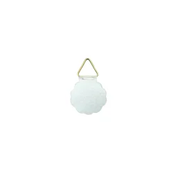 Sencys Plakhaakje voor schilderij - binnen - 30mm - wit - 10 stuks