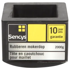 Sencys rubberen mokerdop voor moker van 2kg