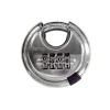 Sencys Schijfsleutelslot met combinatie - Roestvrij staal hoge veiligheid - Diameter 70 mm
