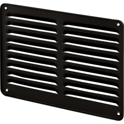 Sencys schoepenrooster 24,5x19,5cm mat zwart