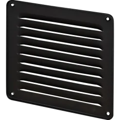 Sencys schoepenrooster 19,5x19,5cm mat zwart