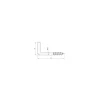 Sencys schroefduim 2,5x25mm wit per 30