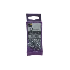Sencys schroefoog 3x15mm gegalvaniseerd per 30