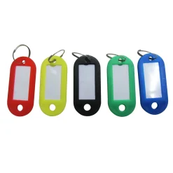 Sencys sleutellabel PVC 5 st