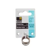 Sencys sleutelring - Vernikkeld staal - diam. 1,5x20mm - 6 stuks