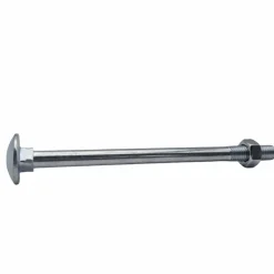 Sencys slotbout met moer M12x200mm per 1 gegalvaniseerd