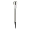 Sencys Solar Prikspot - RVS - Wit LED - 4,6x34,5cm