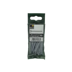 Sencys Spijkers met Platte Kop Gegalvaniseerd 2,4x45mm - 40 stuks