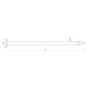 Sencys Spijkers Met Platte Kop Gegalvaniseerd 2,4x50mm - 150 stuks