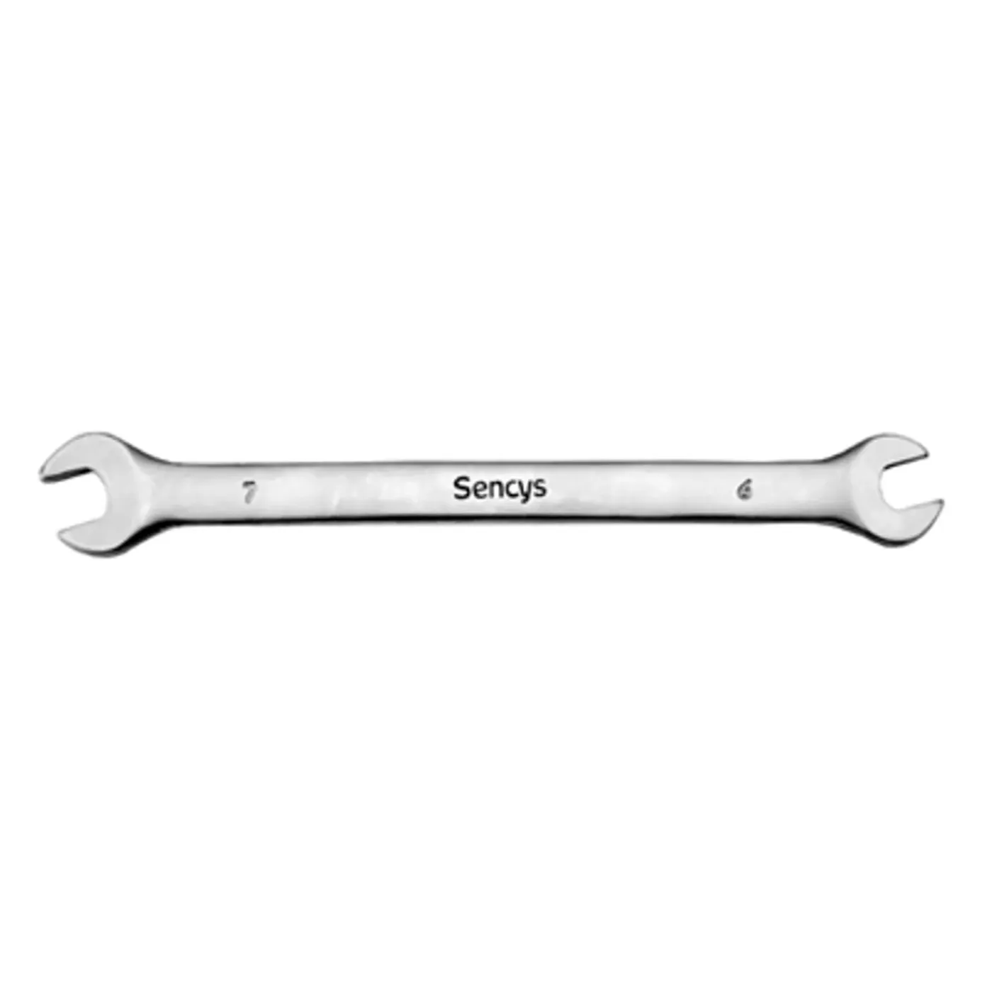 Sencys steeksleutel chroom 6x7mm
