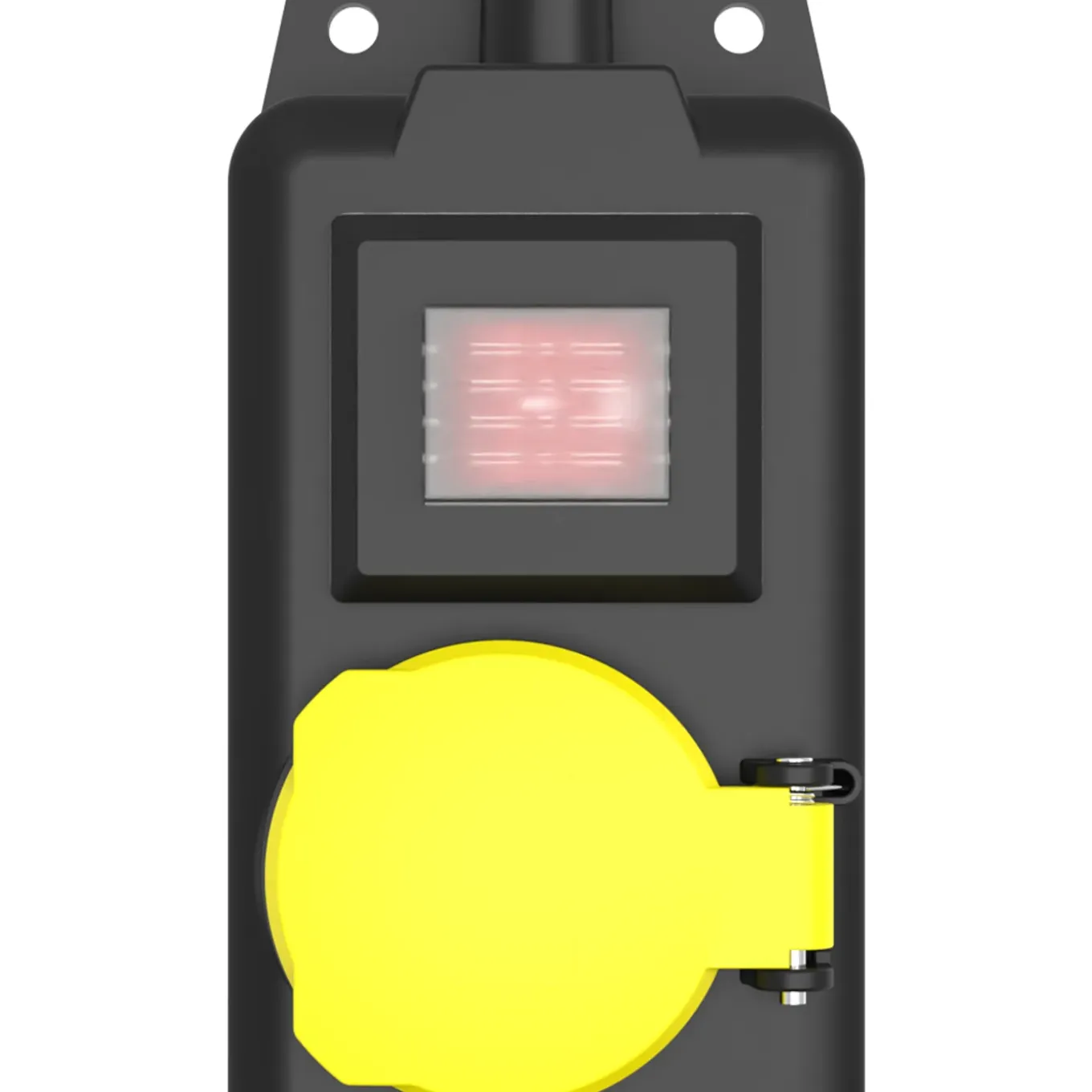 Sencys Stekkerdoos 3-voudig zwart/geel 3 meter