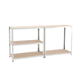 Sencys Stellingkast - Strong - 176x90x40cm - Draagkracht 200kg - Verzinkt staal