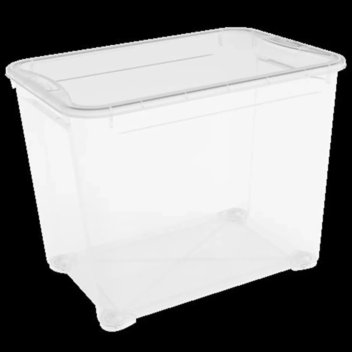 Sencys T-box opbergbox XL 70L transparant