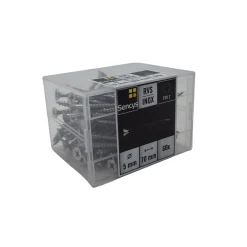 Sencys univ. schroef PK pozi 5x70mm r.v.s. per 60