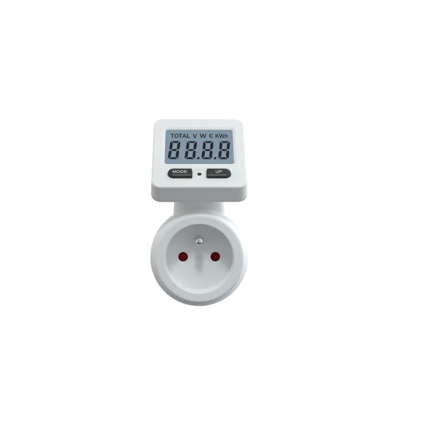 Sencys verbruiksmeter 230V – 16A, lcd-scherm - kinderveilig
