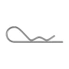 Sencys verende borgclip 3mm 60mm 10 stuks