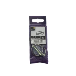 Sencys Verende Borgpen - Staal - diam. 4,5mm - 2 stuks