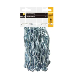 Sencys verzinkte stalen bevestigingsketting - Staal - Verzinkt - 5x35mm - au mètre
