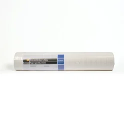 Sencys Vinylbehang Overschilderbaar Weefsel Fijn - Wit - 10,00m x 52cm